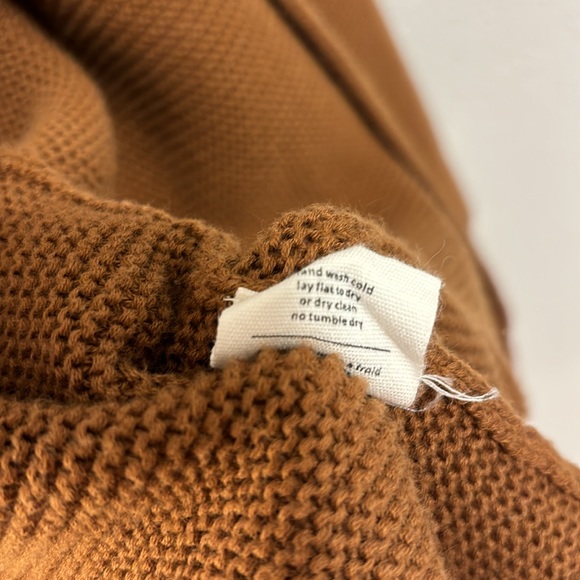 Oak + Fort Cotton Oversized Open Front Cardigan - Small - Picture 7 of 10